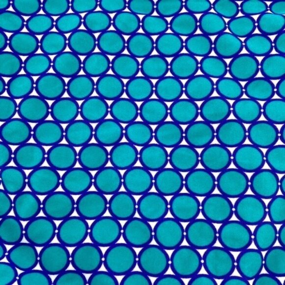 Reversible Swimsuit Bikini Bottoms Junior Sz M Blue Teal Striped Ruched SIdes - Picture 5 of 13